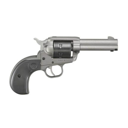 Ruger Wrangler 22LR 3.75in Silver Cerakote Revolver - 6 Rounds - Handguns | Rare Breed Triggers FRT - 15