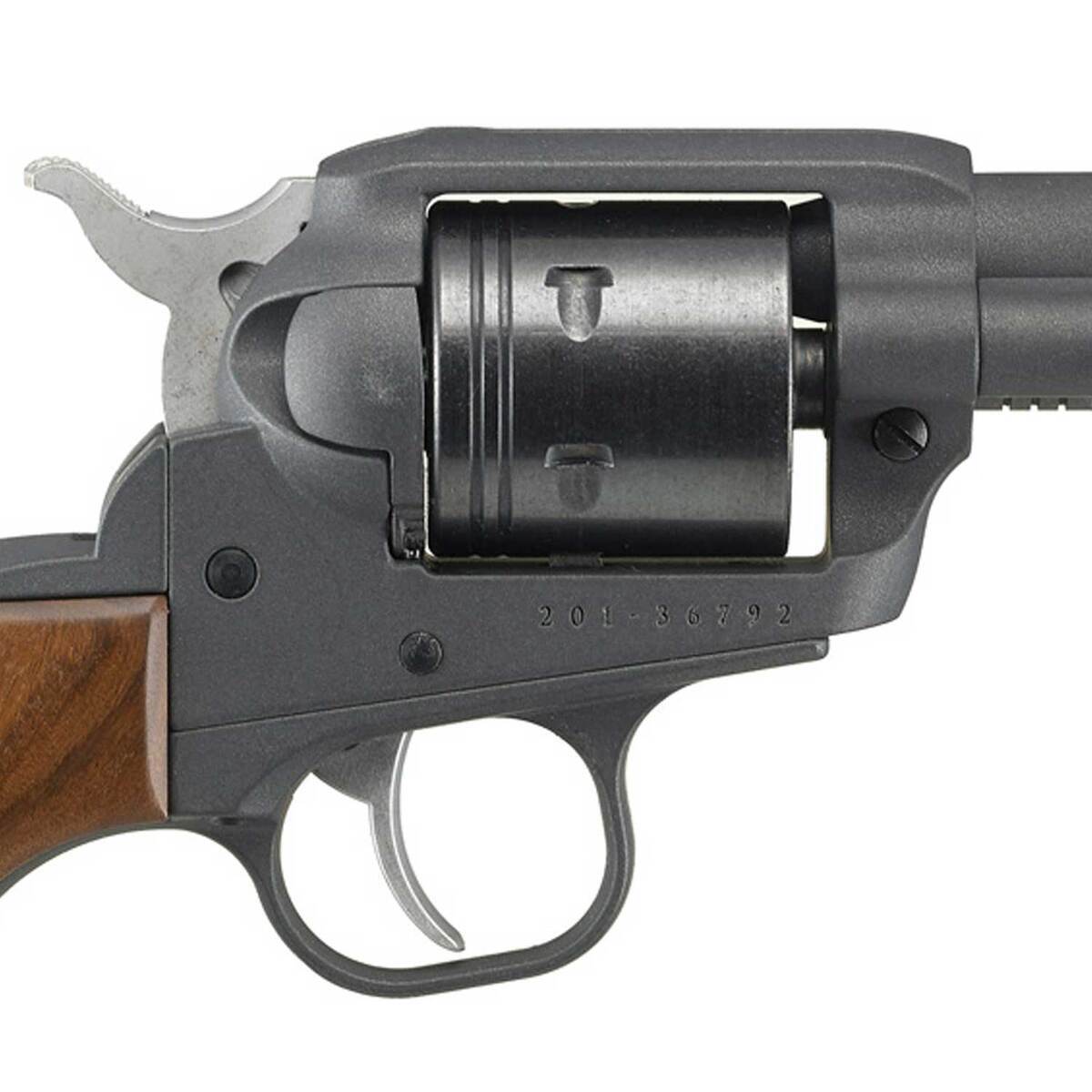 Ruger Wrangler 22LR 4.62in Cobalt Cerakote Revolver - 6 Rounds - Image 3