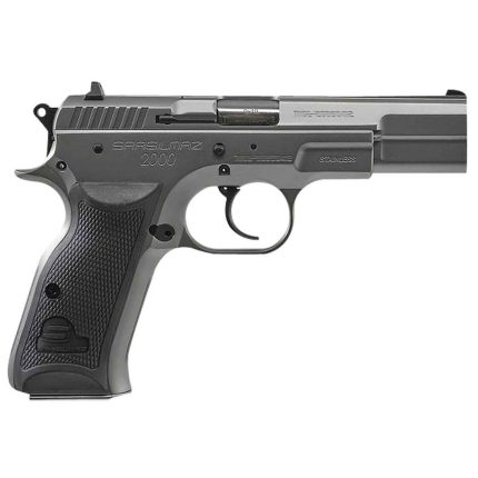Sar USA 2000 9mm Luger 4.5in Stainless Pistol - 17+1 Rounds - Handguns | Rare Breed Triggers FRT - 15