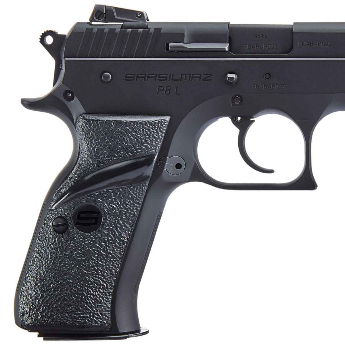 Sar USA P8L 9mm Luger 4.6in Black Pistol - 17+1 Rounds - Image 2