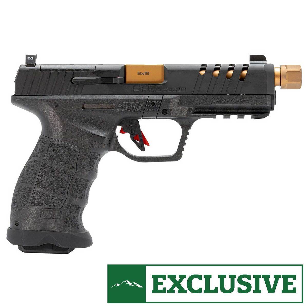 Sar USA SAR9 SOCOM 9mm Luger 5.2in Copper/Black Pistol - 21+1 Rounds