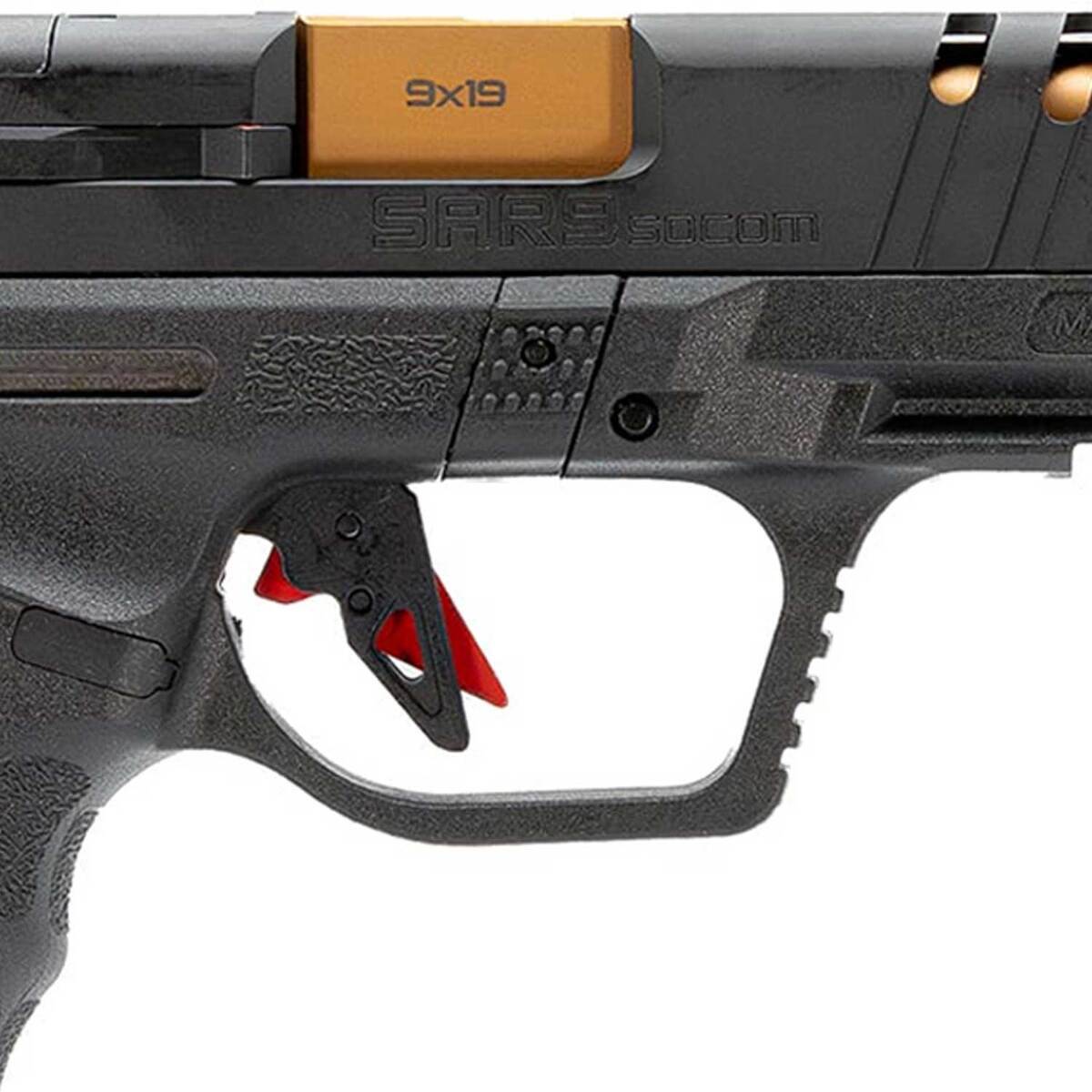 Sar USA SAR9 SOCOM 9mm Luger 5.2in Copper/Black Pistol - 21+1 Rounds - Image 3