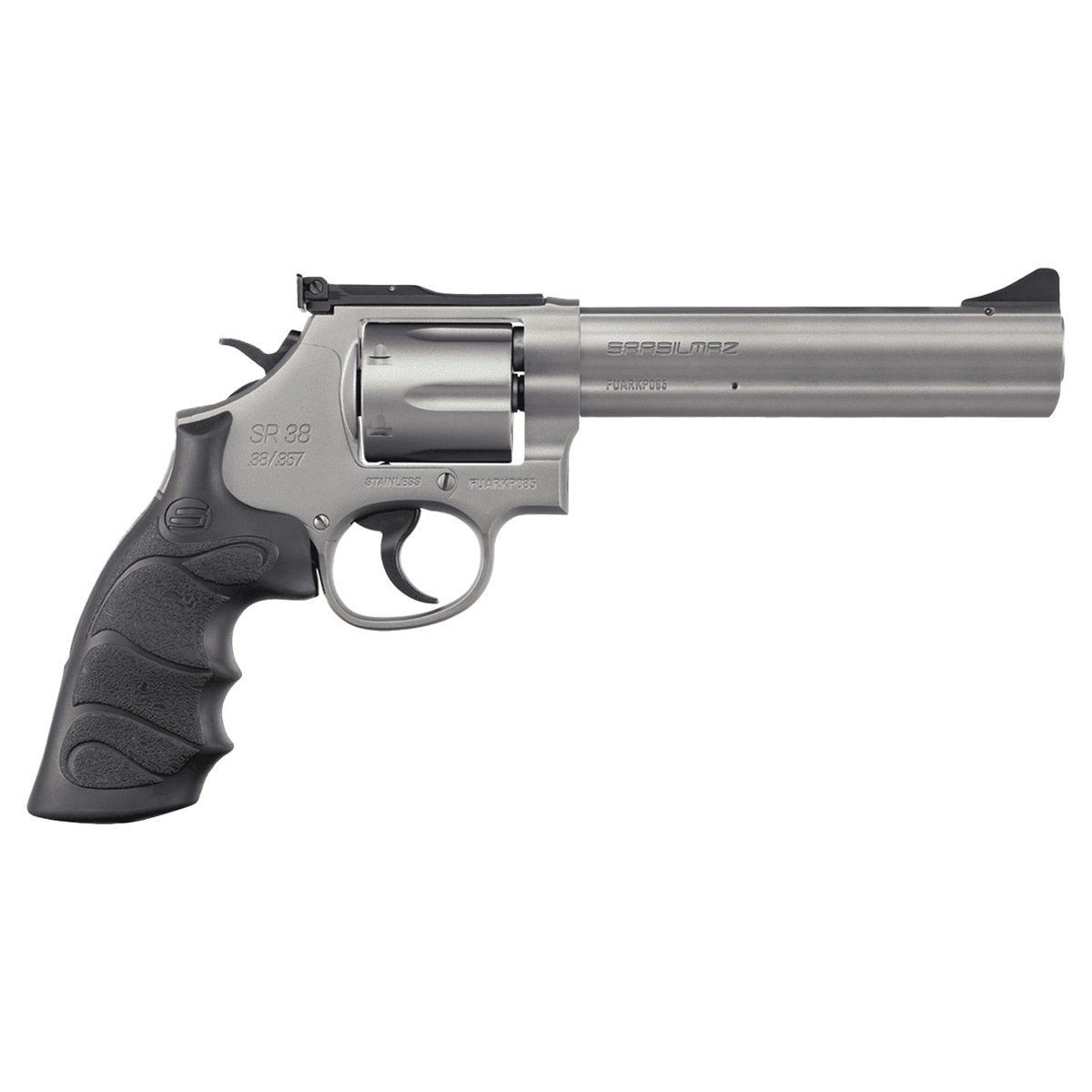 Sar USA SR38 HGR 357 Magnum 6in Stainless Revolver - 6 Rounds