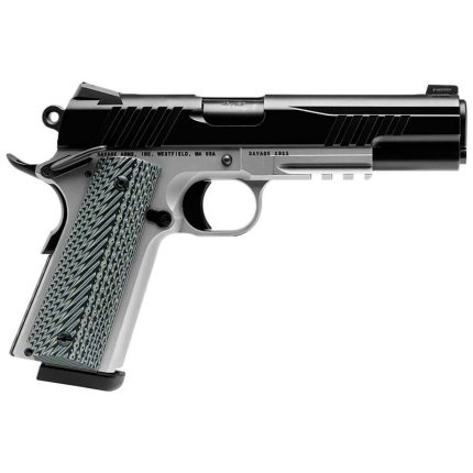 Savage Arms 1911 Government Two-Tone 45 Auto (ACP) 5in Black Nitride Pistol - 8+1 Rounds - Handguns | Rare Breed Triggers FRT - 15