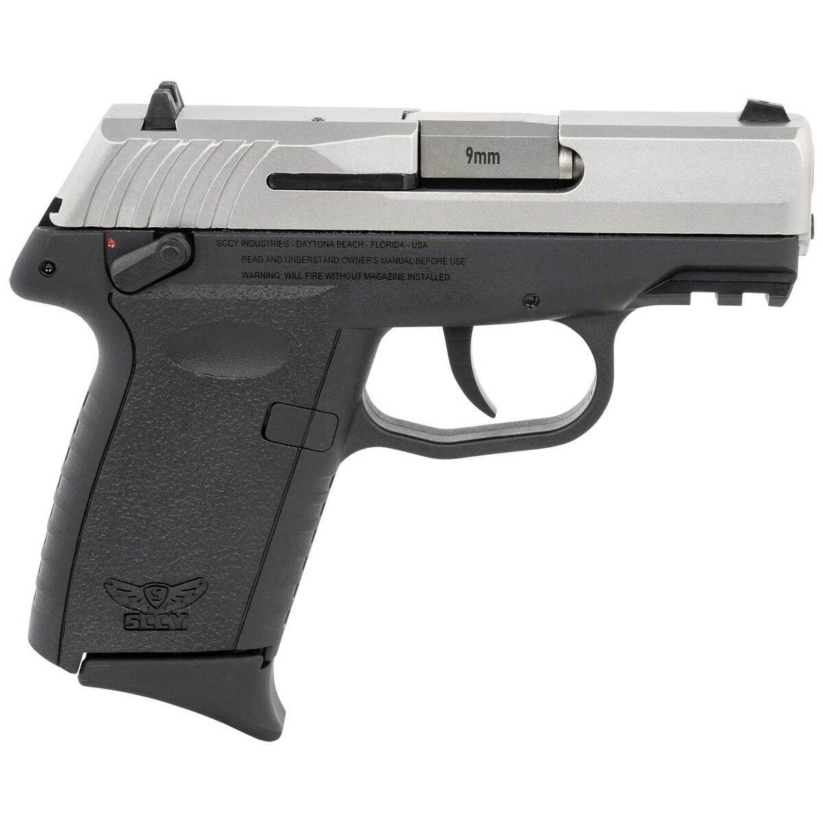 SCCY CPX-1 Gen3 9mm Luger 3.1in Stainless Steel Pistol - 10+1 Rounds