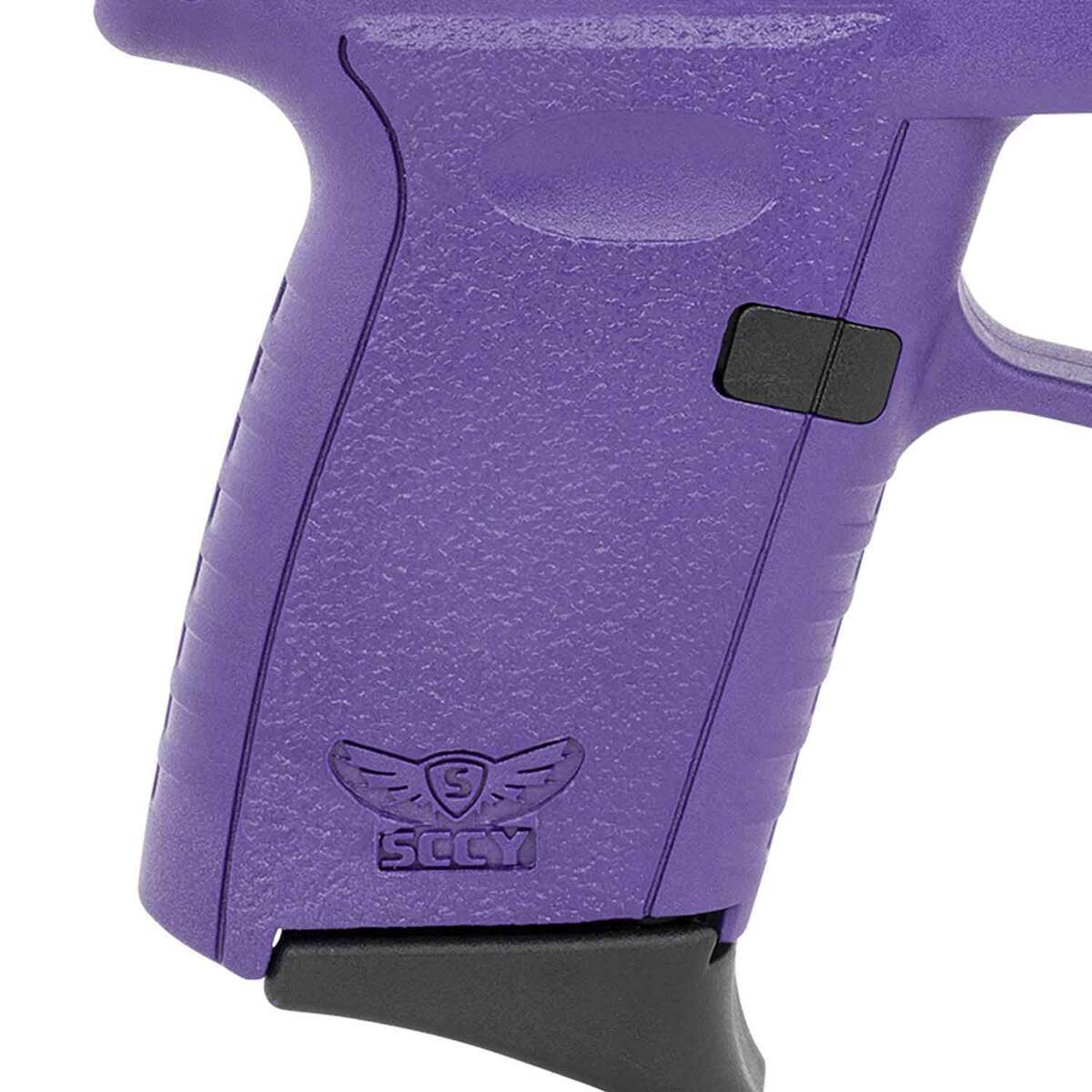 SCCY CPX-2 Gen3 9mm Luger 3.1in Purple/Black Nitride Pistol - 10+1 Rounds - Image 3