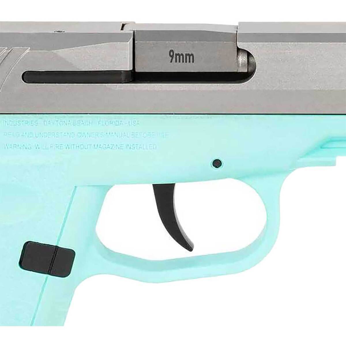 SCCY CPX-2 Gen3 9mm Luger 3.1in Stainless Steel/SCCY Blue Pistol - 10+1 Rounds - Image 2