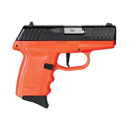 SCCY DVG-1 9mm Luger 3.1in Orange/Black Nitride Pistol - 10+1 Rounds - Handguns | Rare Breed Triggers FRT - 15