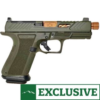 Shadow Systems MR920 Elite 9mm Luger 4.5in OD Green Pistol - 15+1 Rounds