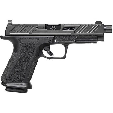 Shadow Systems MR920L Elite 9mm Luger 4.5in Black Nitride Pistol - 15+1 Rounds - Handguns | Rare Breed Triggers FRT - 15