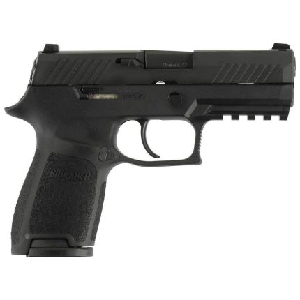 Sig Sauer P320 Compact w/ Contrast Sights 9mm Luger 3.9in Black Nitron Pistol - 10+1 Rounds - Handguns | Rare Breed Triggers FRT - 15