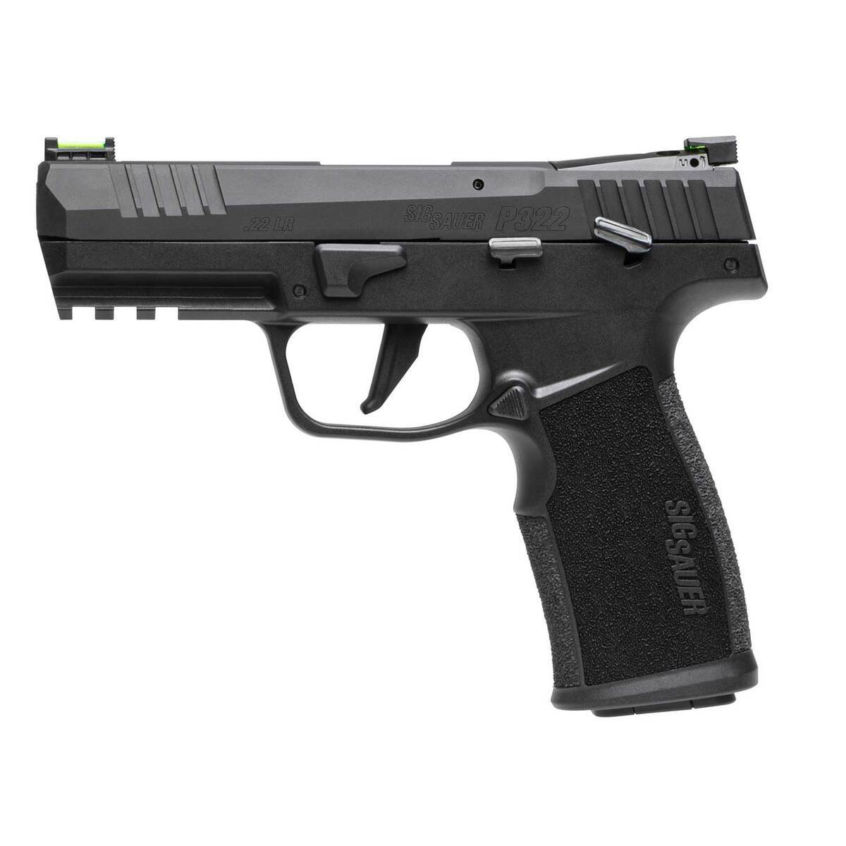 Sig Sauer P322 22 Long Rifle 4in Black Anodized Pistol - 20+1 Rounds - Image 2