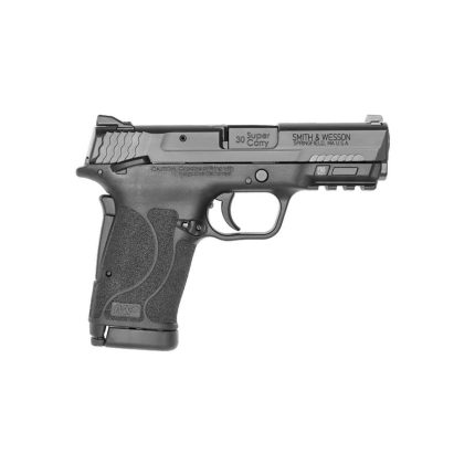 Smith & Wesson M&P Shield EZ Thumb Safety 30 Super Carry 3.675in Black Pistol - 10+1 Rounds - Handguns | Rare Breed Triggers FRT - 15
