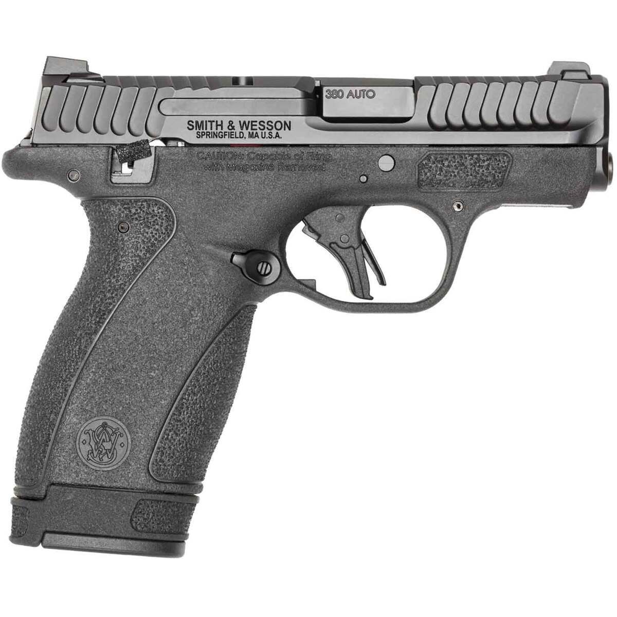 Smith & Wesson Bodyguard 2.0 TS 380 Auto (ACP) 2.75in Black Armornite Pistol - 12+1 Rounds