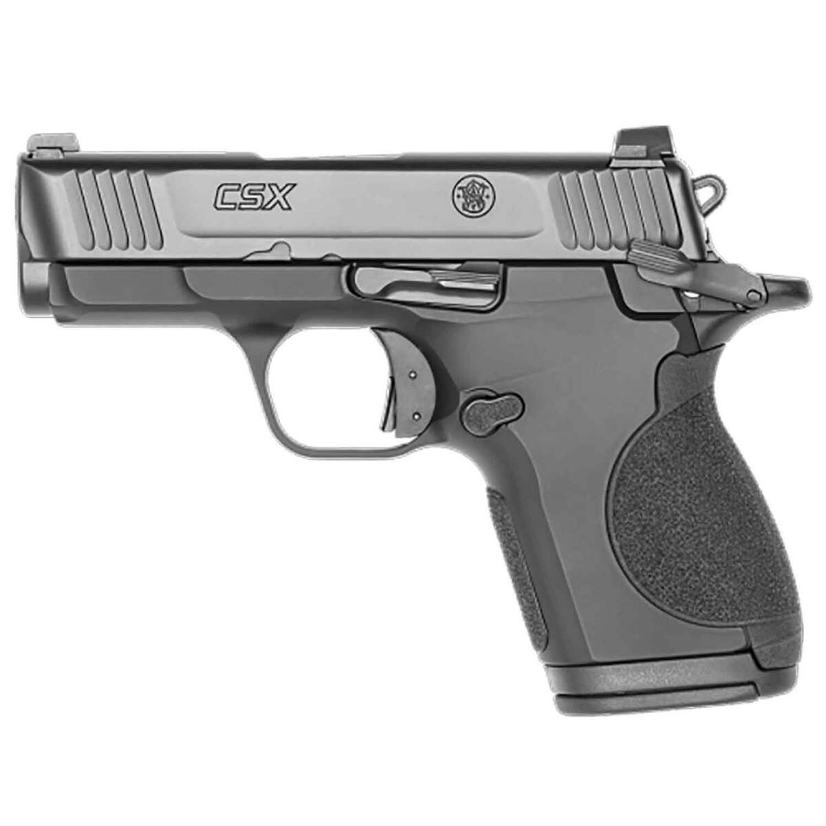 Smith & Wesson CSX 9mm Luger 3.1in Matte Black Pistol - 12+1 Rounds - Image 2