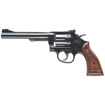 Smith & Wesson Model 17 Masterpiece 22 Long Rifle 6in Blued Revolver - 6 Rounds - Rifles - Rare Breed Triggers FRT - 15