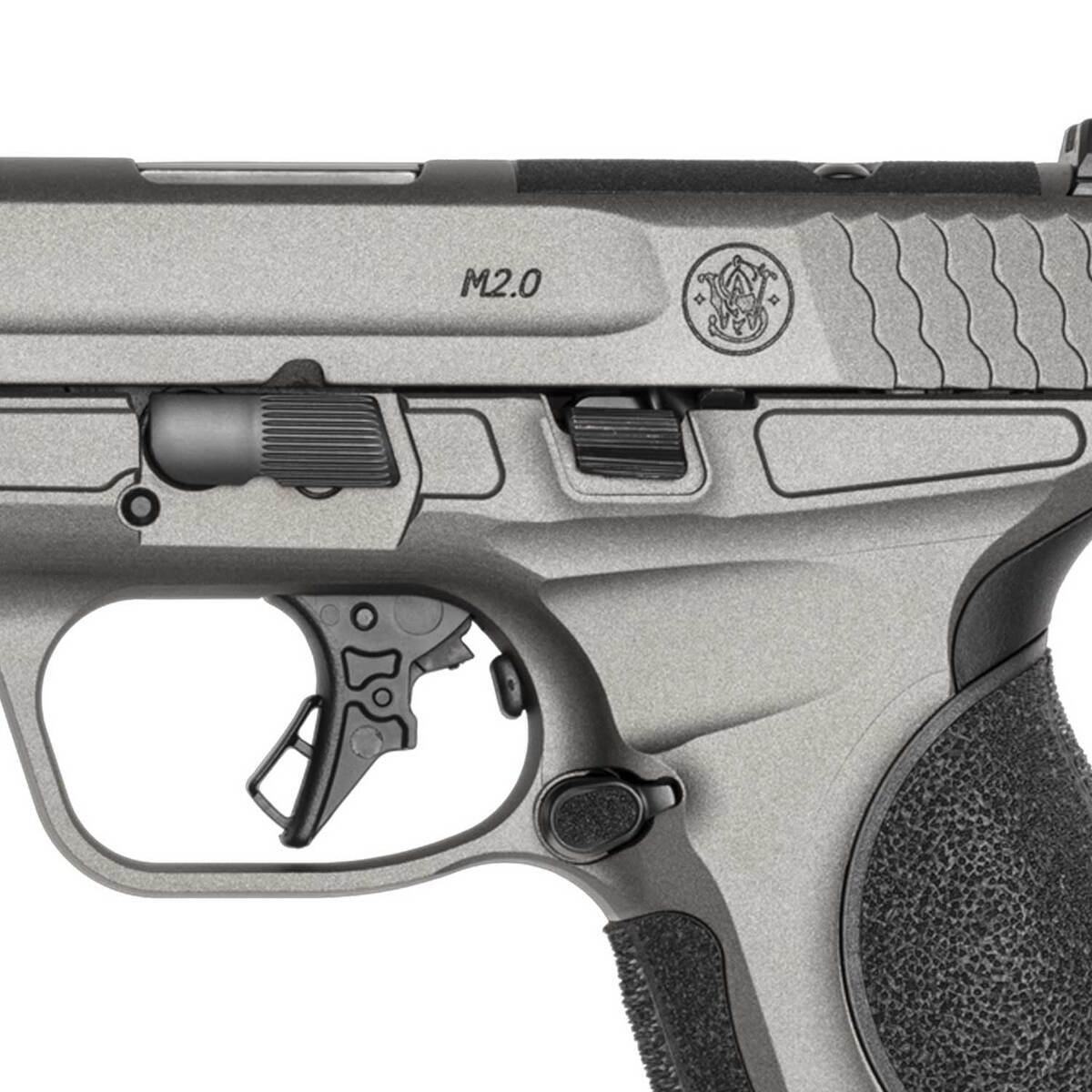 Smith & Wesson M&P40 M2.0 Metal OR 40 S&W 4.22in Tungsten Gray Cerakote Pistol - 15+1 Rounds - Image 3