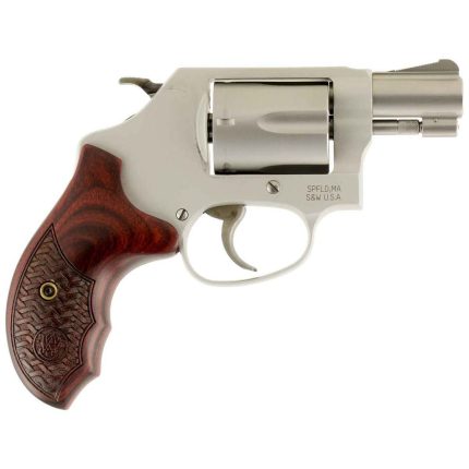 Smith & Wesson Performance Center Model 637 Enhanced Action 38 Special +P 1.875in Matte Silver Revolver - 5 Rounds - Handguns | Rare Breed Triggers FRT - 15