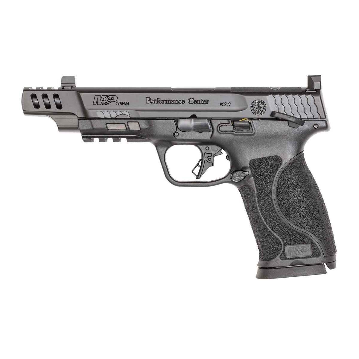 Smith & Wesson Performance Center M&P 10mm M2.0 10mm Auto 5.6in Stainless Steel w/ Armornite Pistol - 15+1 Rounds - Image 2