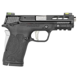 Smith & Wesson Performance Center M&P 380 Shield EZ 380 Auto (ACP) 3.8in Black/Silver Pistol - 8+1 Rounds