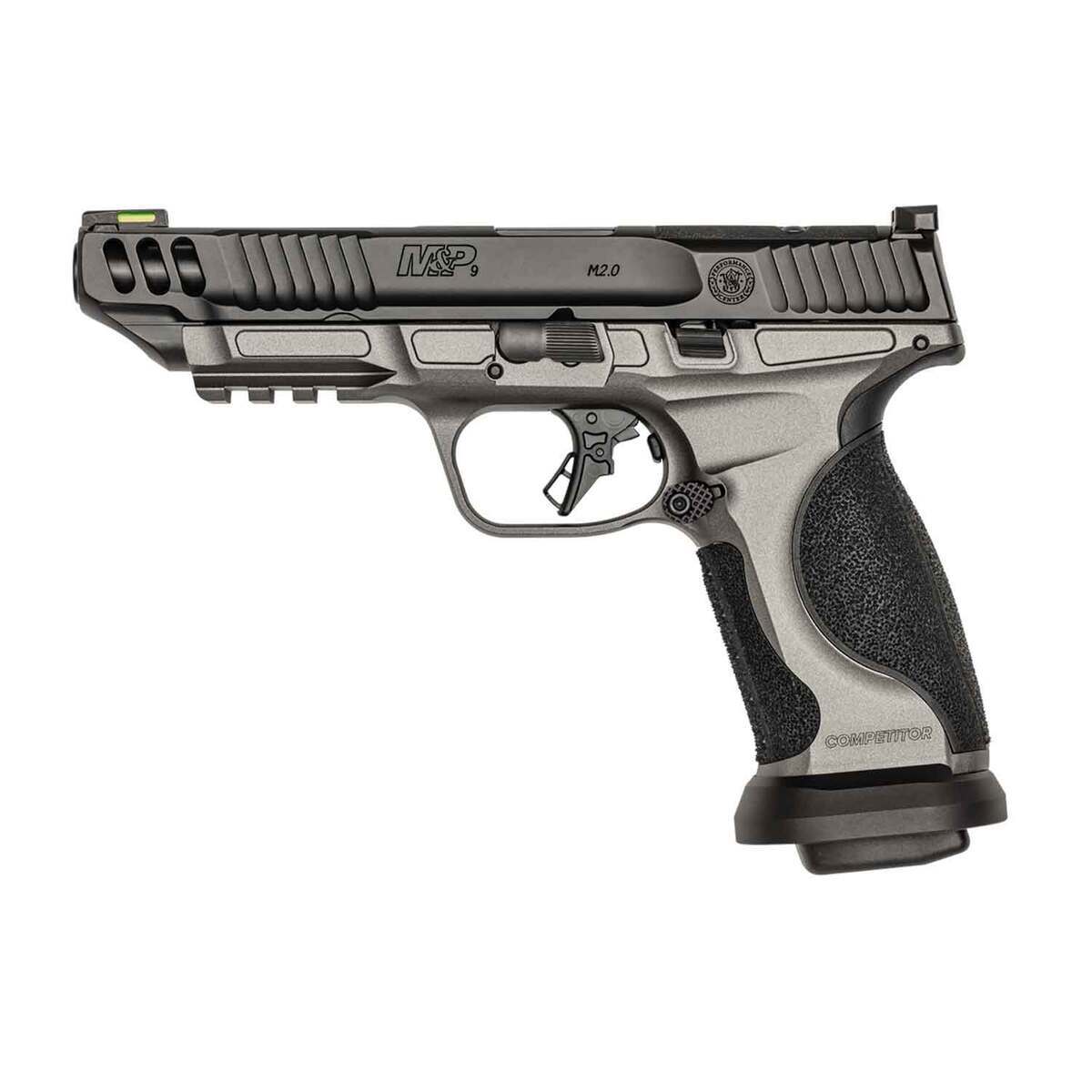 Smith & Wesson Performance Center M&P2.0 Competitor 9mm Luger 5in Metal Two Tone Pistol - 17+1 Rounds - Image 2