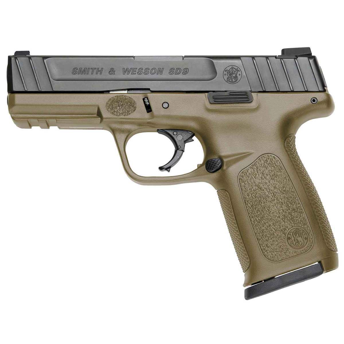 Smith & Wesson SD 9mm Luger 4in Flat Dark Earth Pistol - 16+1 Rounds - Image 2