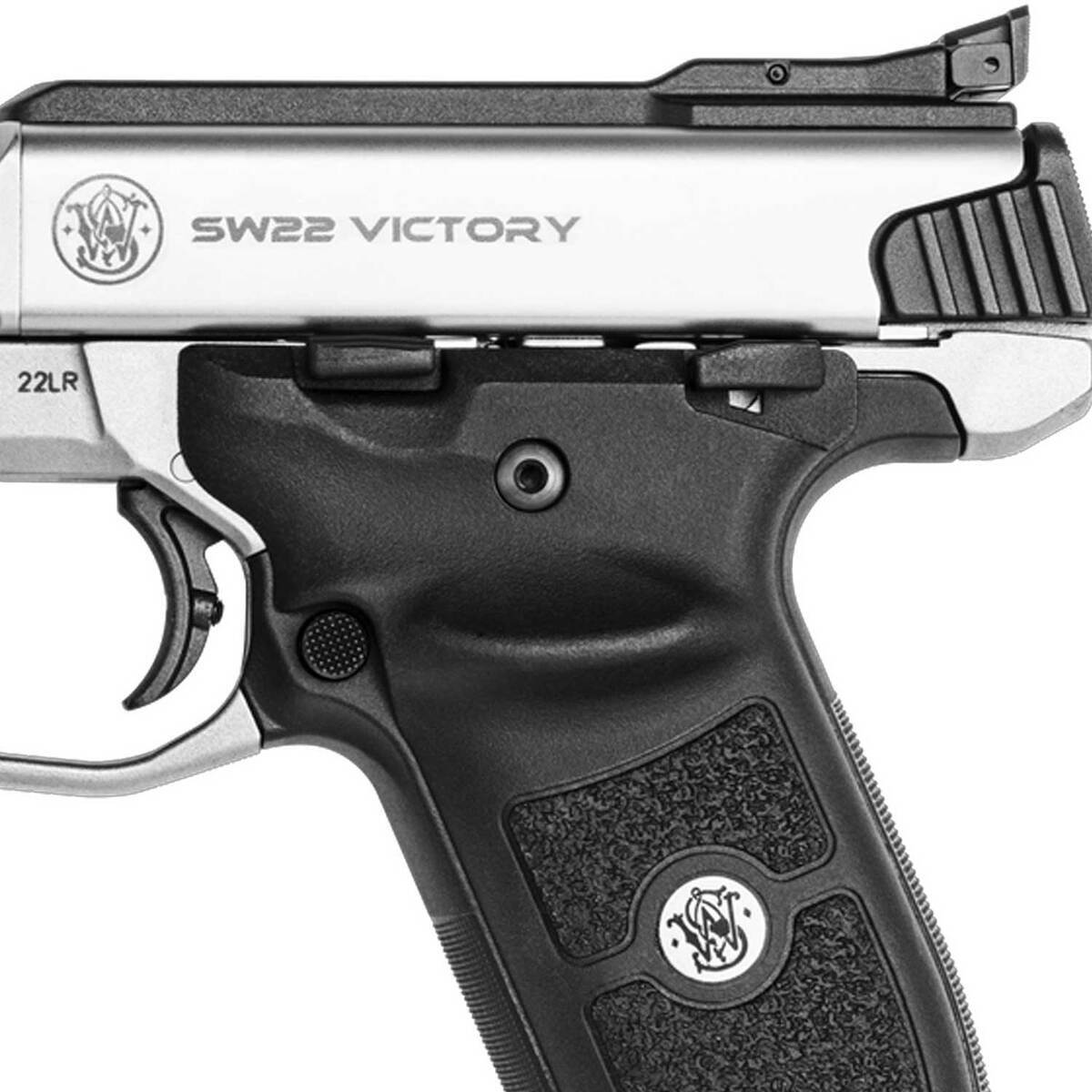 Smith & Wesson SW22 Victory 22 Long Rifle 5.5in Stainless Pistol - 10+1 Rounds - Image 3