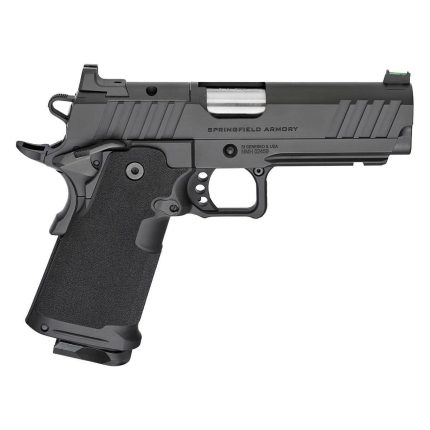Springfield Armory 1911 DS Prodigy AOS 9mm Luger 4.25in Black Cerakote Pistol - 10+1 Rounds - Handguns | Rare Breed Triggers FRT - 15