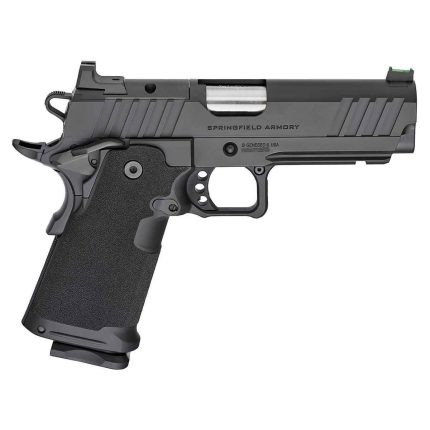 Springfield Armory 1911 DS Prodigy AOS 9mm Luger 4.25in Black Cerakote Pistol - 20+1 Rounds - Handguns | Rare Breed Triggers FRT - 15