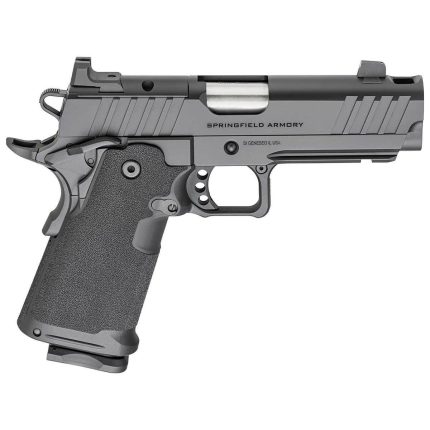 Springfield Armory 1911 DS Prodigy Compact AOS 9mm Luger 4.25in Black Cerakote Pistol - 20+1 Rounds - Handguns | Rare Breed Triggers FRT - 15