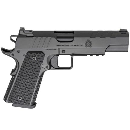 Springfield Armory 1911 Emissary 9mm Luger 5in Black Cerakote Pistol - 9+1 Rounds - Handguns | Rare Breed Triggers FRT - 15