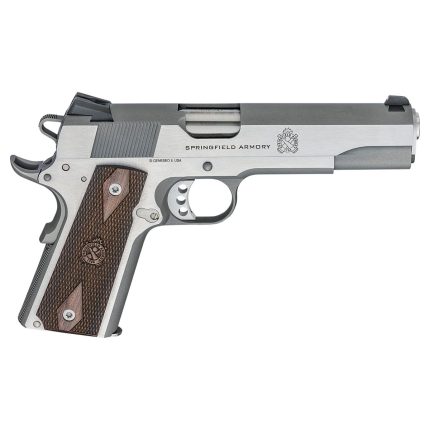 Springfield Armory 1911 Garrison 9mm Luger 5in Stainless Pistol - 9+1 Rounds - Handguns | Rare Breed Triggers FRT - 15