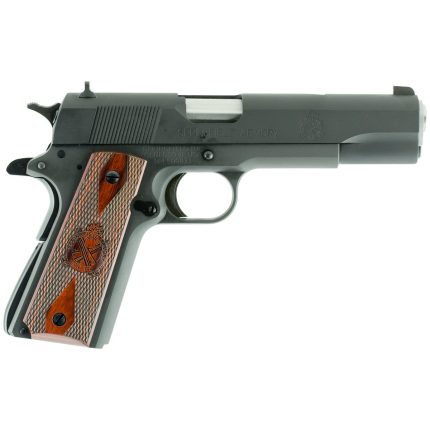 Springfield Armory 1911 Mil-Spec 45 Auto (ACP) 5in Parkerized Stainless Pistol - 7+1 Rounds - Handguns | Rare Breed Triggers FRT - 15
