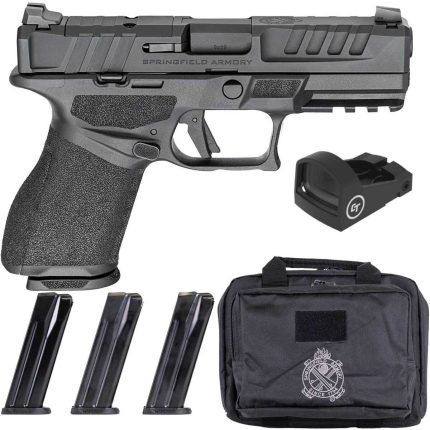 Springfield Armory Echelon Compact Gear Up Package 9mm Luger 4in Black Melonite Pistol - 15+1 Rounds - Handguns | Rare Breed Triggers FRT - 15