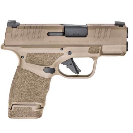Springfield Armory Hellcat 9mm Luger 3in FDE Pistol - 13+1 Rounds - Handguns | Rare Breed Triggers FRT - 15