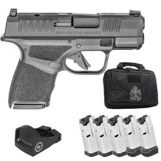 Springfield Armory Hellcat OSP Micro-Compact Gear Up Package 9mm Luger 3in Black Melonite Pistol - 10+1 Rounds