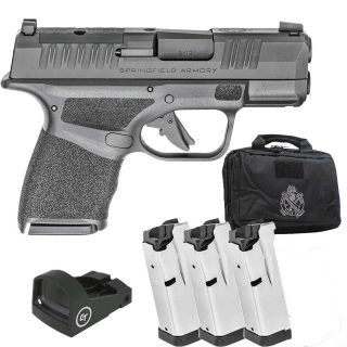 Springfield Armory Hellcat OSP Micro-Compact Gear Up Package 9mm Luger 3in Black Melonite Pistol - 10+1 Rounds - California Compliant