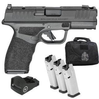 Springfield Armory Hellcat Pro Comp OSP Gear Up Package 9mm Luger 3in Black Melonite Pistol - 15+1 Rounds