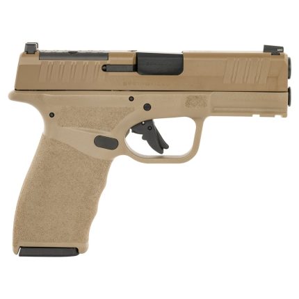 Springfield Armory Hellcat Pro OSP 9mm Luger 3.7in FDE Melonite Pistol - 17+1 Rounds - Handguns | Rare Breed Triggers FRT - 15