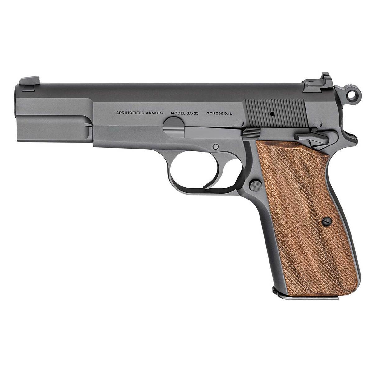 Springfield Armory SA-35 9mm Luger 4.7in Blued/Wood Pistol - 15+1 Rounds - Image 2
