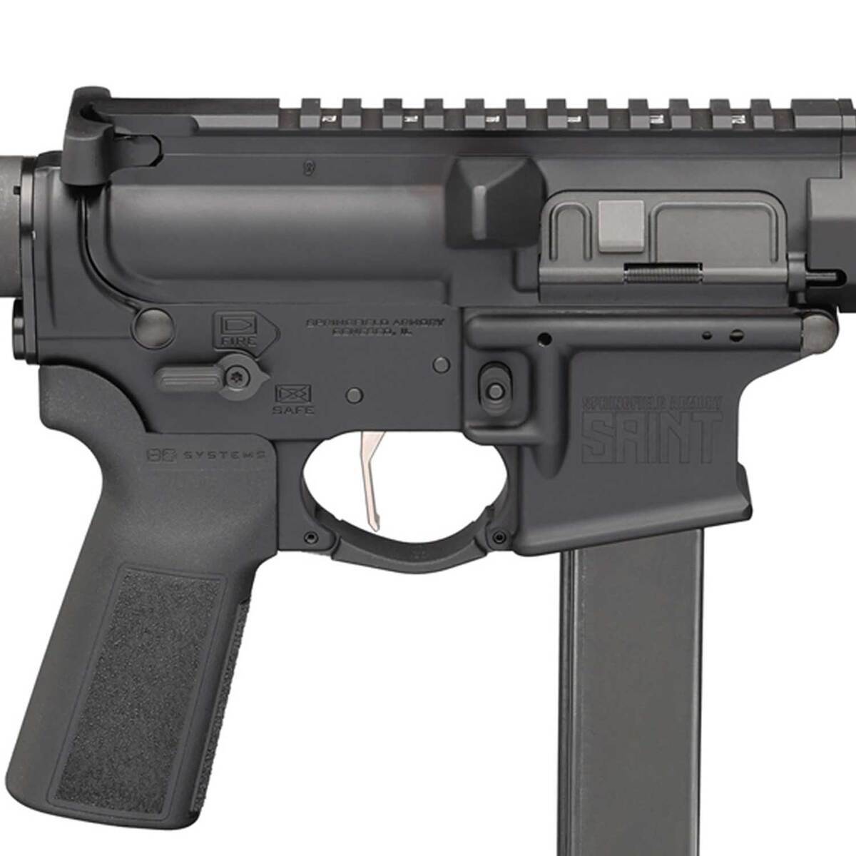 Springfield Armory Saint Victor with Brace 9mm Luger 5.5in Black Melonite Semi Automatic Modern Sporting Pistol - 32+1 Rounds - Image 3