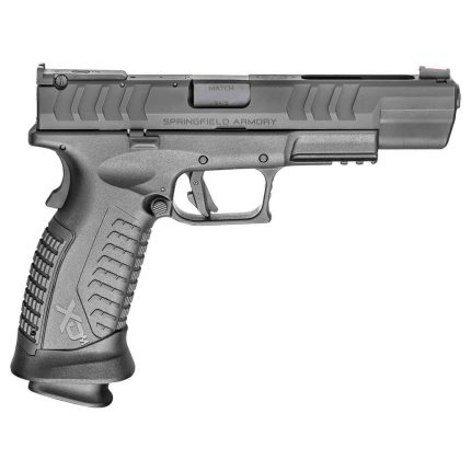 Springfield Armory XD-M Elite 9mm Luger 5.25in Black Melonite Pistol - 10+1 Rounds - Handguns | Rare Breed Triggers FRT - 15