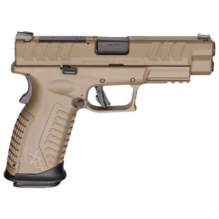 Springfield Armory XD-M Elite OSP 10mm Auto 4.5in Desert FDE Pistol - 16+1 Rounds