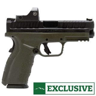 Springfield Armory XD Mod 3 OSP Sportsmans Exclusive with Crimson Trace CTS-1200 Red Dot 9mm Luger 4in Melonite Pistol - 10+1 Rounds