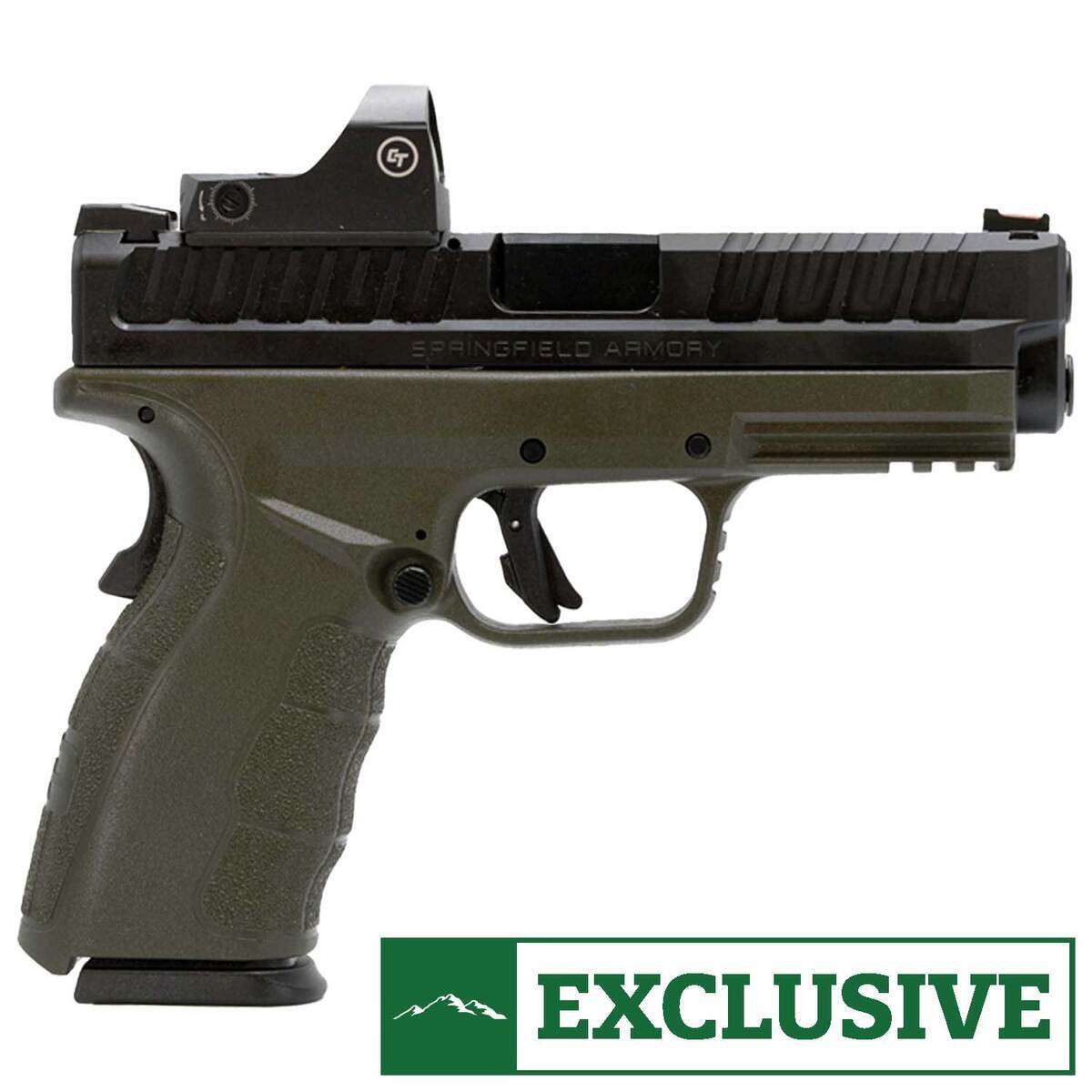 Springfield Armory XD Mod 3 OSP Sportsmans Exclusive with Crimson Trace CTS-1200 Red Dot 9mm Luger 4in Melonite Pistol - 10+1 Rounds