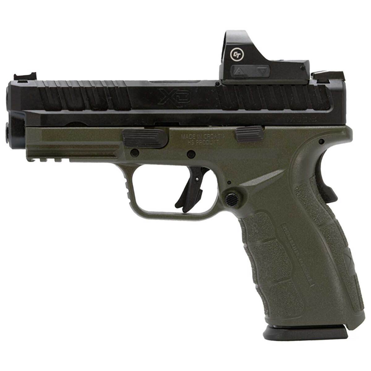 Springfield Armory XD Mod 3 OSP Sportsmans Exclusive with Crimson Trace CTS-1200 Red Dot 9mm Luger 4in Melonite Pistol - 10+1 Rounds - Image 2