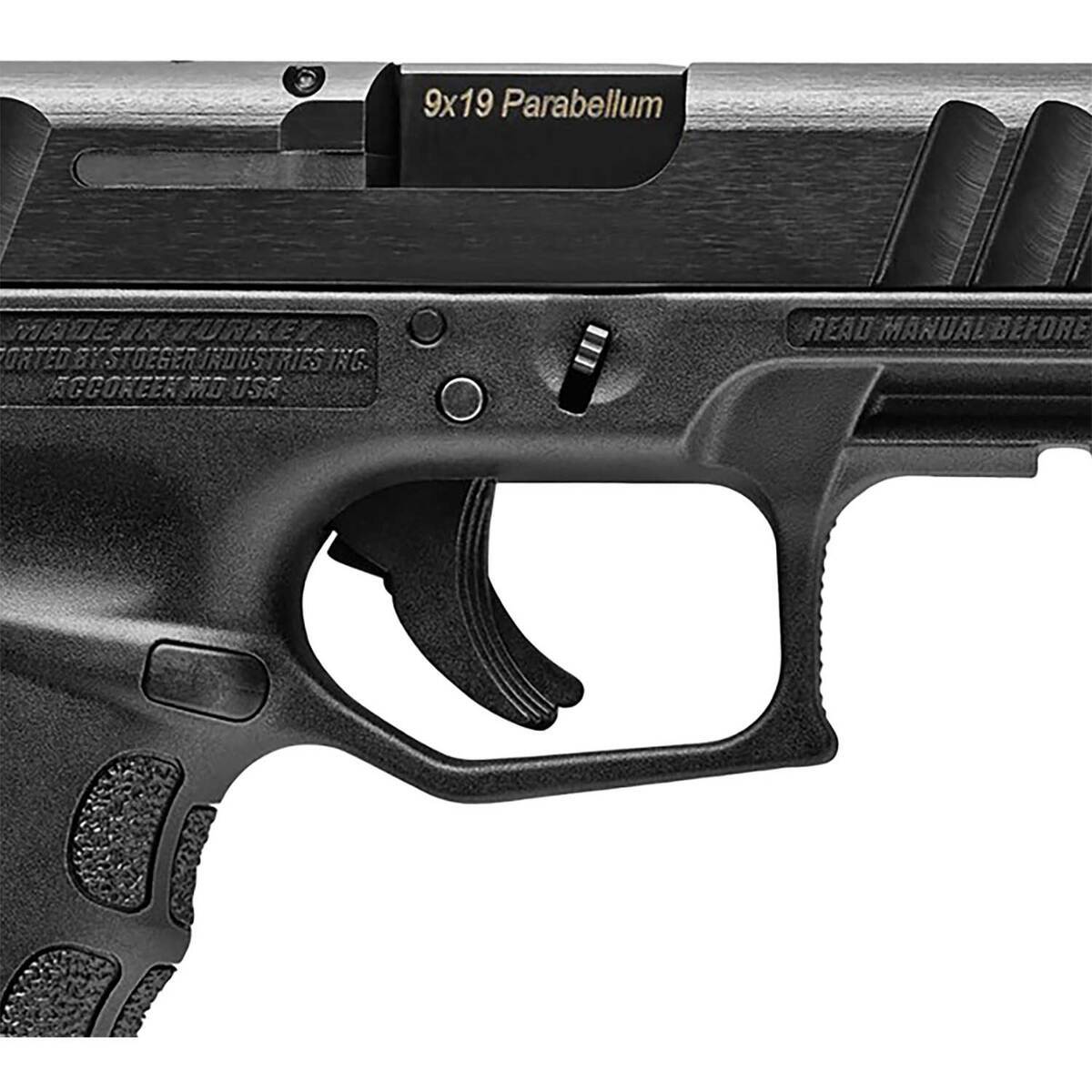 Stoeger STR-9 9mm Luger 4.17in Black Pistol - 15+1 Rounds - Image 3