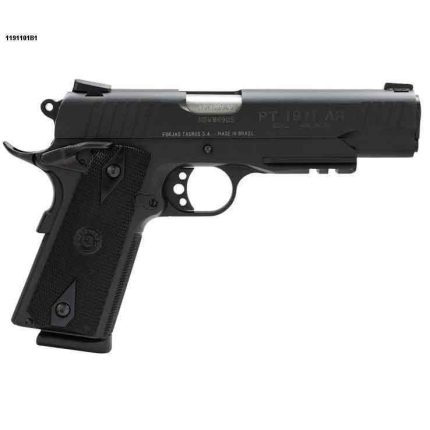 Taurus 1911 Government 9mm Luger 5in Matte Black Pistol - 8+1 Rounds - Handguns | Rare Breed Triggers FRT - 15