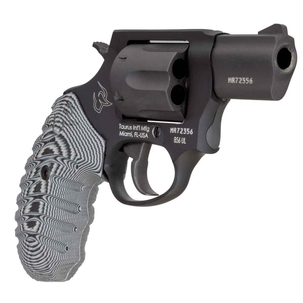 Taurus 856 Ultra Lite VZ Operator II Grip 38 Special 2in Matte Black Revolver - 6 Rounds - Image 3