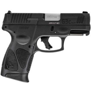 Taurus G3C 9mm Luger 3.2in Tennifer Matte Black Pistol - 12+1 Rounds